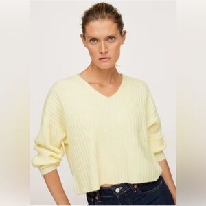 Mango cropped sweater